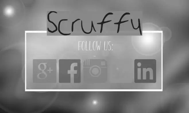 Scruffy Font examples