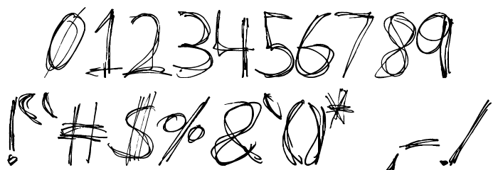 Scrum-Bucket Font OTHER CHARS