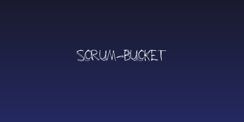 Scrum-Bucket Social Header