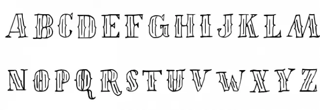 Scrupulous Regular Шрифта ВЕРХНИЙ