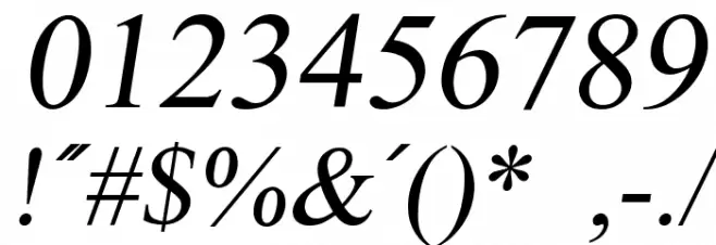 Scrypticali Italic Font OTHER CHARS