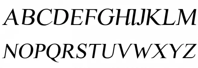 Scrypticali Italic خط أحرف كبيرة