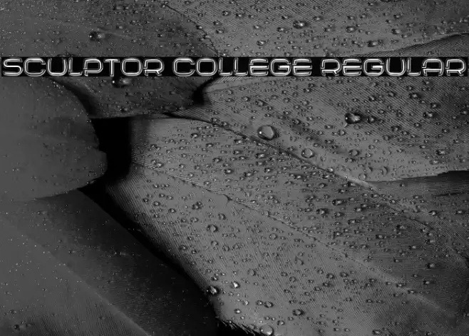 Sculptor College Regular Font examples