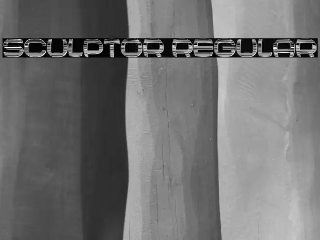 Sculptor Regular Font examples