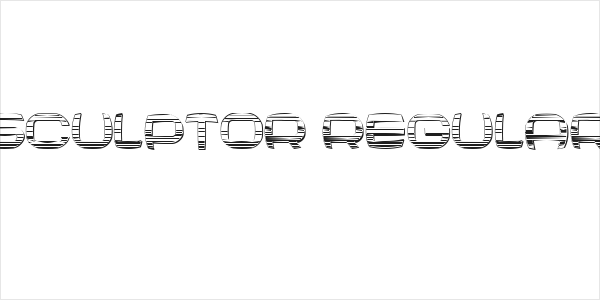 Sculptor Regular Logo