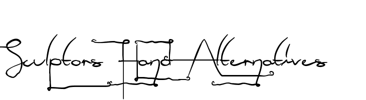 Sculptors Hand Alternatives  免费字体下载