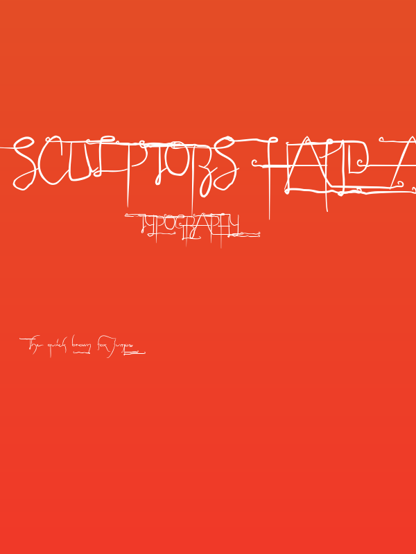 Sculptors Hand Alternatives Poster