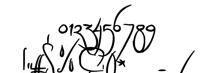 Sculptors Hand Font OTHER CHARS