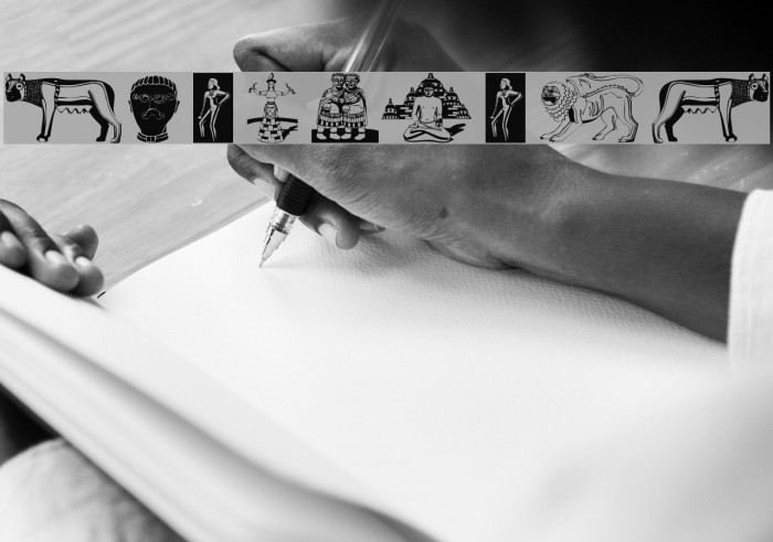 Sculpturs Font examples