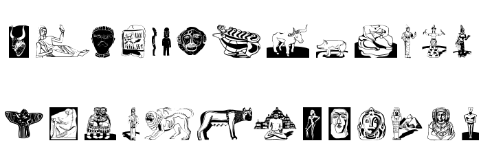 Sculpturs Font LOWERCASE