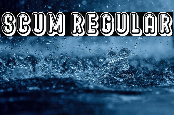 Scum Regular Example 2