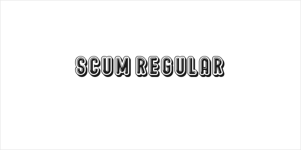 Scum Regular Logo