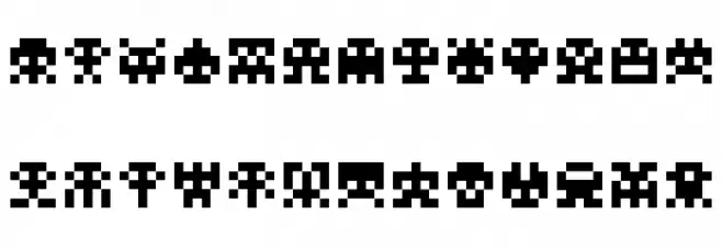 Scumskullz Schriftart Groß