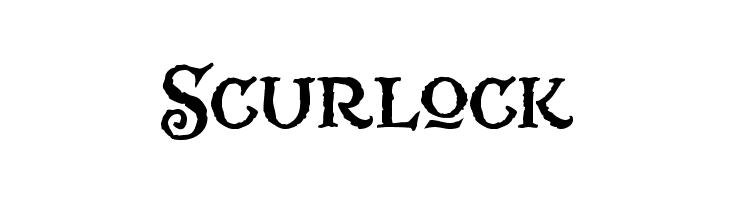 Scurlock フォント