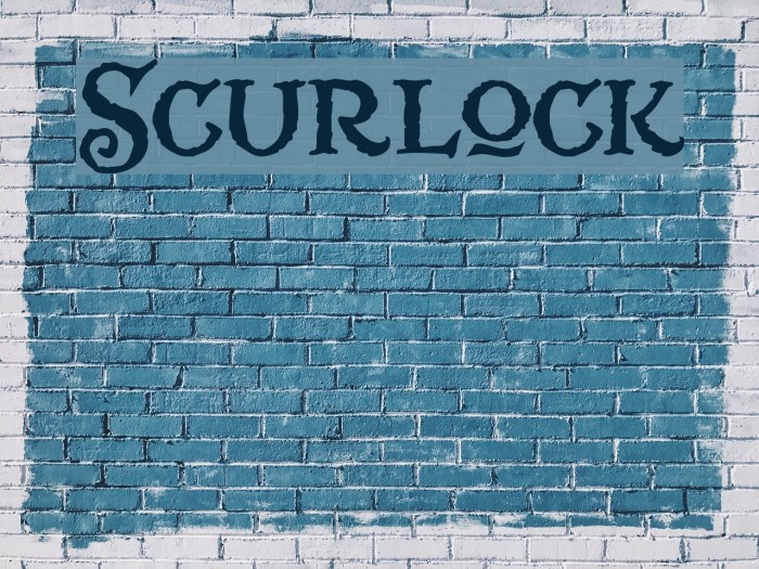 Scurlock Font examples