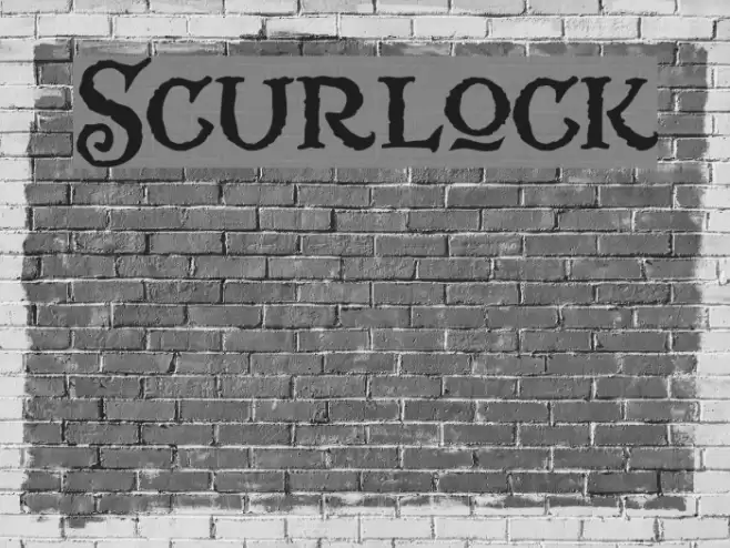 Scurlock フォント examples