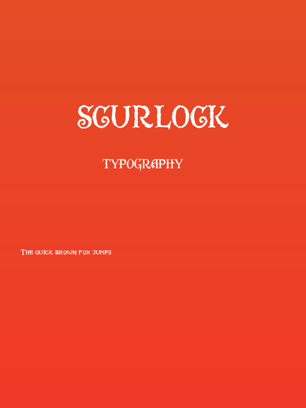 Scurlock Poster