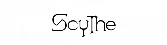 Scythe  नि: शुल्क फ़ॉन्ट्स डाउनलोड