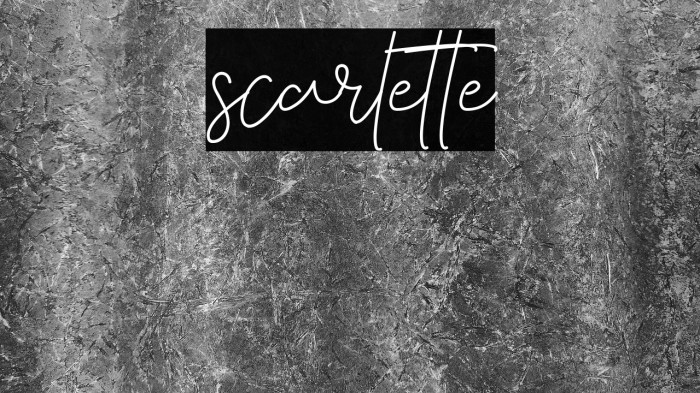 scarlette Example 2