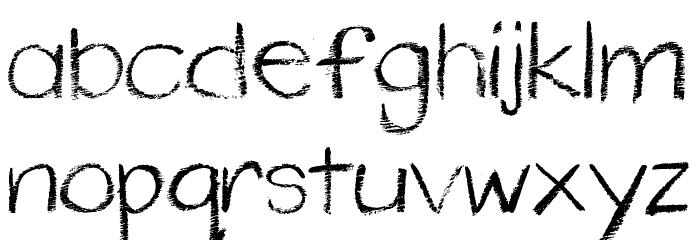 schalk Font LOWERCASE