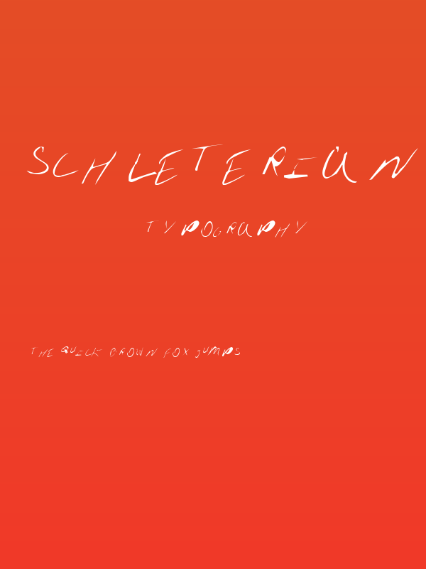 schleterian Poster