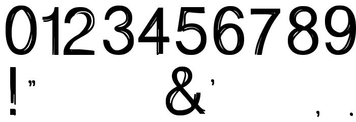 sciallo Font OTHER CHARS