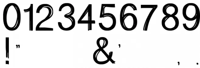 sciallo Font OTHER CHARS