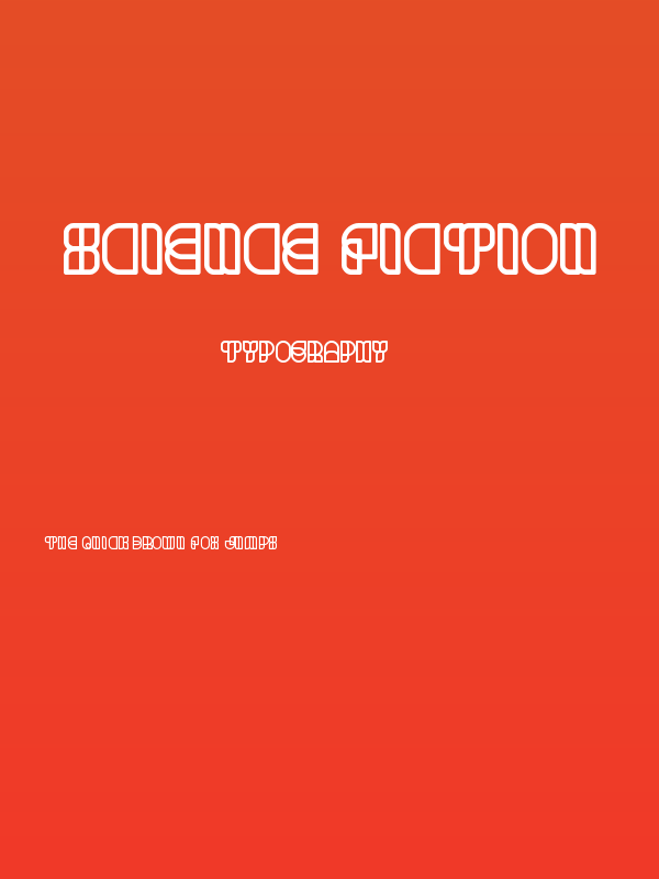 science fiction Poster