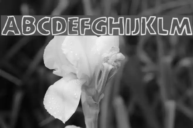 scootch over [sans] Font examples