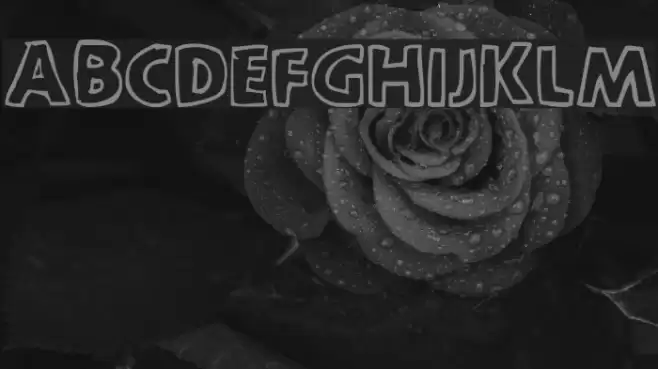 scootch over [sans] Font examples