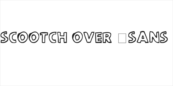 scootch over [sans] Logo