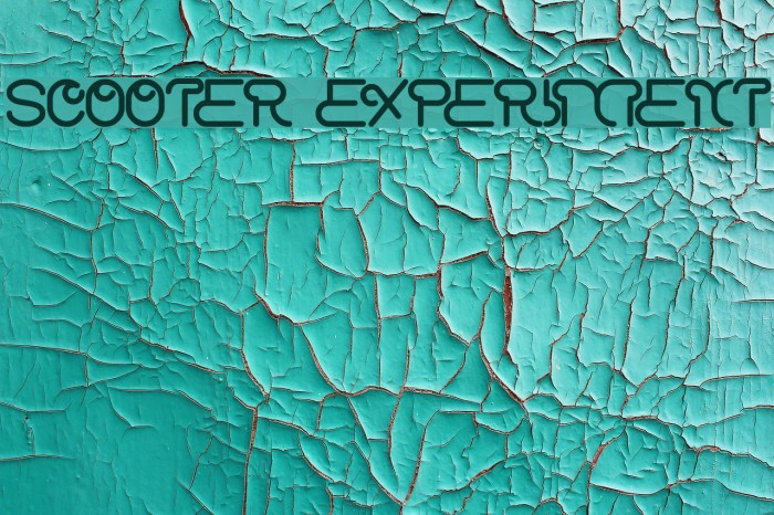 scooter experiment Example 2