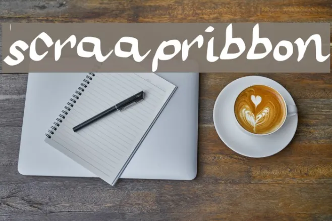 scraapribbon Example 2