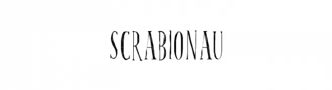 scrabionau  Free Fonts Download