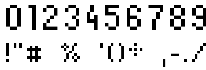 screenfox9 フォント その他の文字