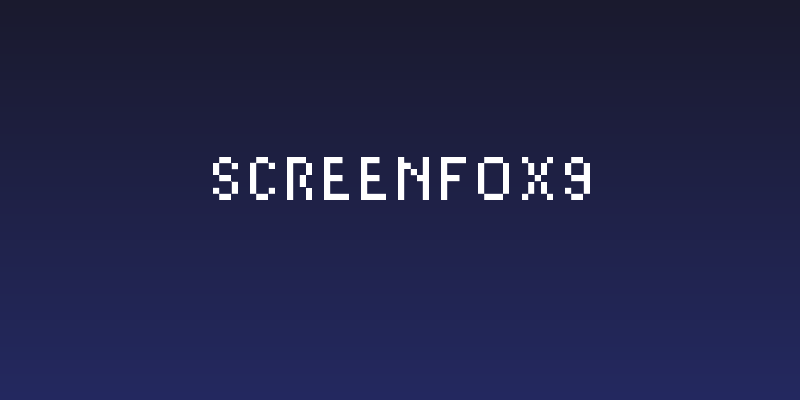 screenfox9 Social Header