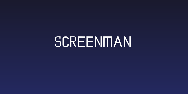 screenman Social Header