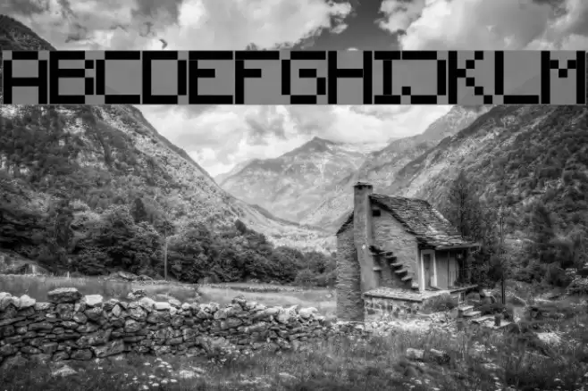 screensix Font examples