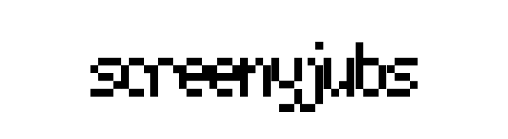 screenyjubs  font caratteri gratis