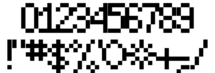 screenyjubs Font OTHER CHARS