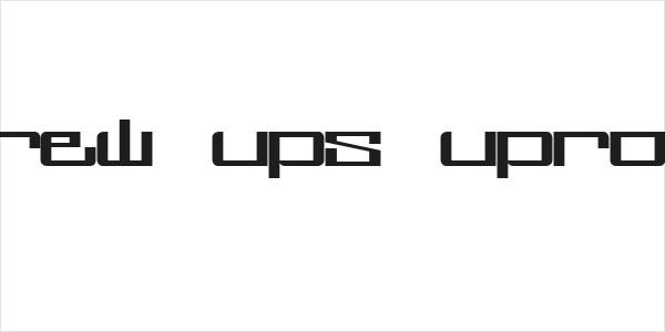 screw ups uprock Logo