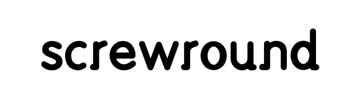 screwround  Fuentes Gratis Descargar
