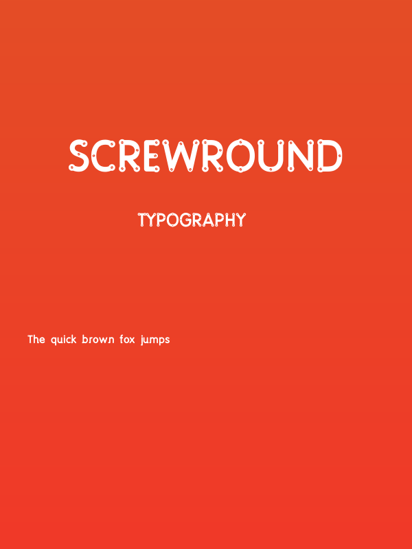 screwround Poster