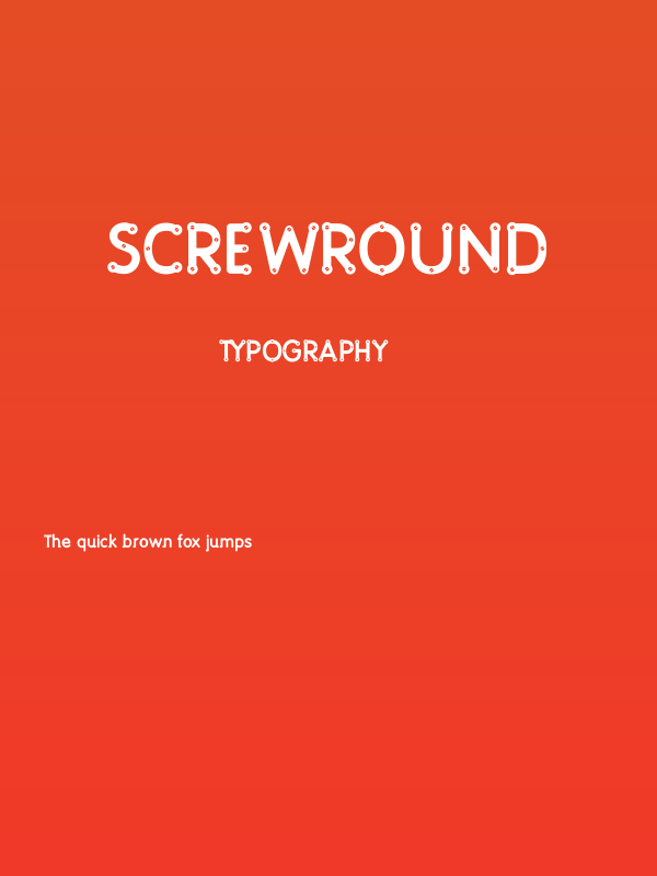 screwround Poster
