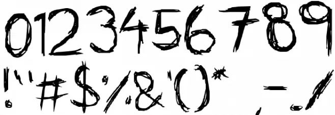 scri-bubble Font OTHER CHARS