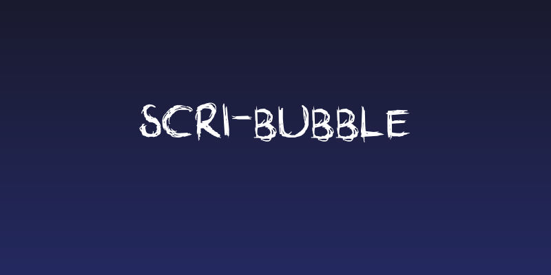 scri-bubble Social Header