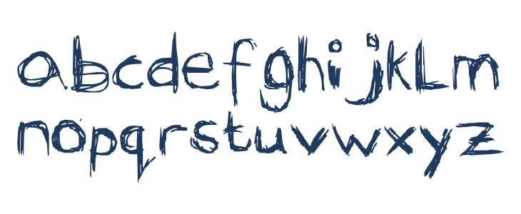 scri-bubble Lowercase