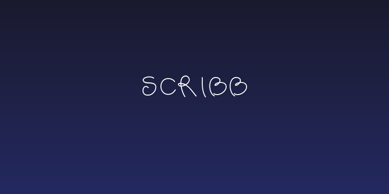 scribb Social Header