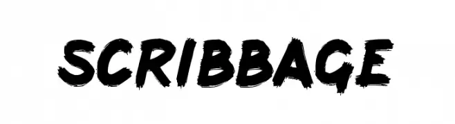 scribbage  Скачать бесплатные шрифты