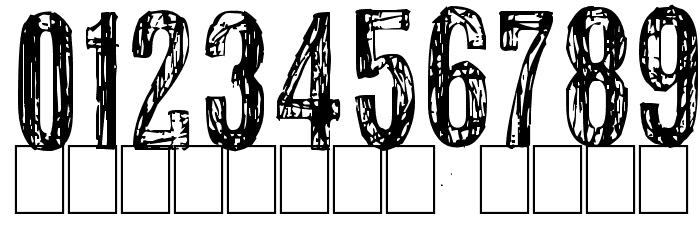 scribble2 Font OTHER CHARS